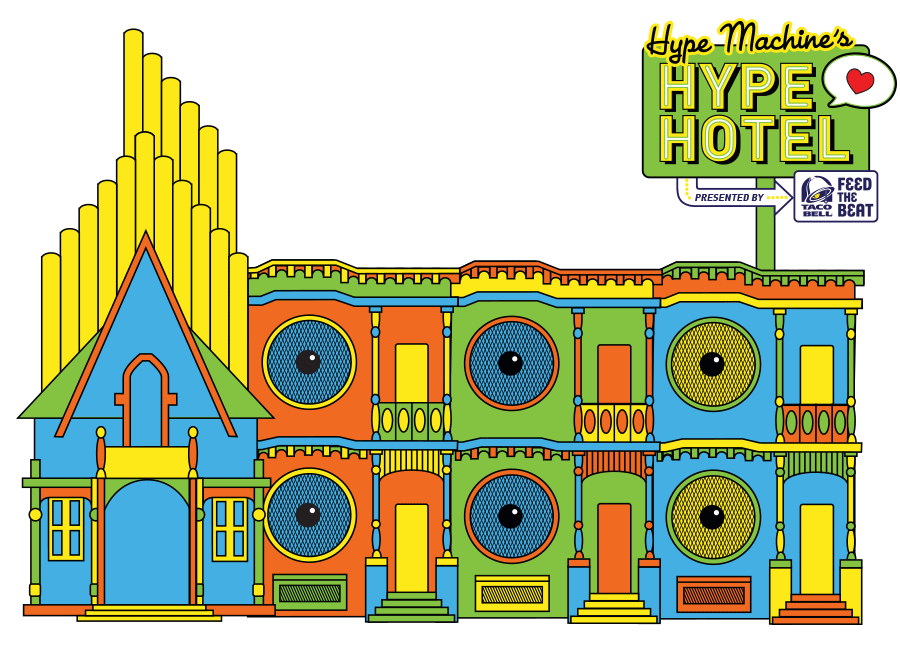 Hype Machine illustrations